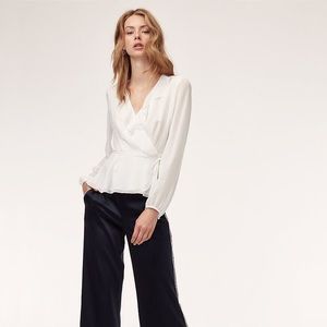Aritzia Wilfred Nadine Blouse